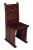 Sedia il legno massello cm. 45 X 50 X h 100   COD. 028
